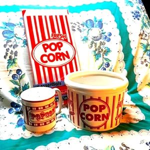 Movie Night Popcorn Set